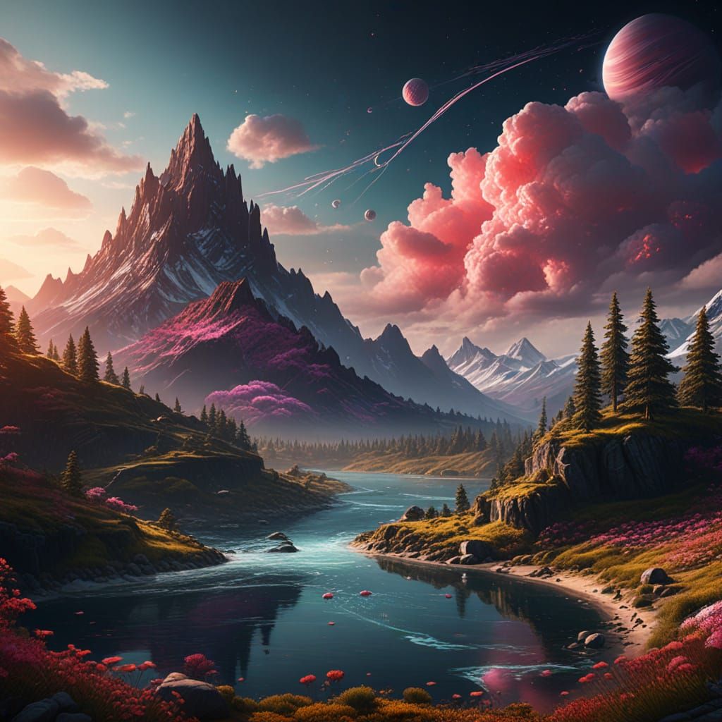 National Cancer Awareness Day Matte Painting