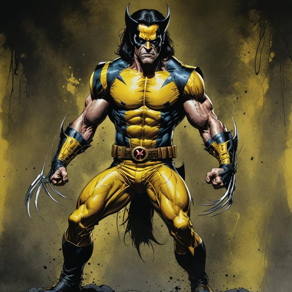 Wolverine as Glenn Danzig: Hyperrealistic Comic Art