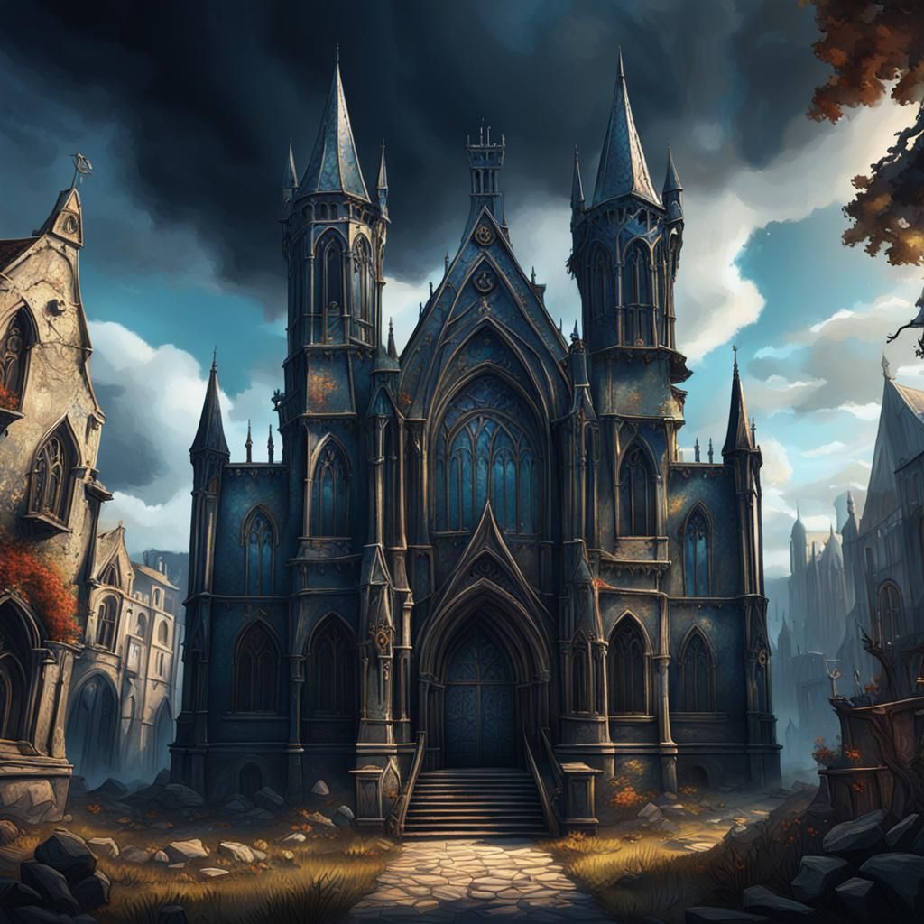 Gothic 1 Cover Art in Picasso Style