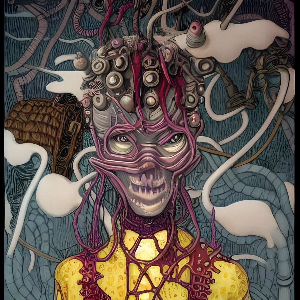 Biopunk Pinocchio at the Knitting Factory