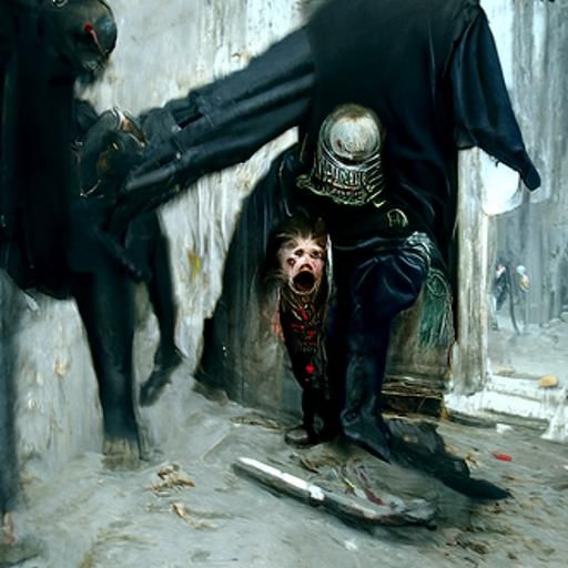 Zero Tolerance: A Dark Horror Illustration