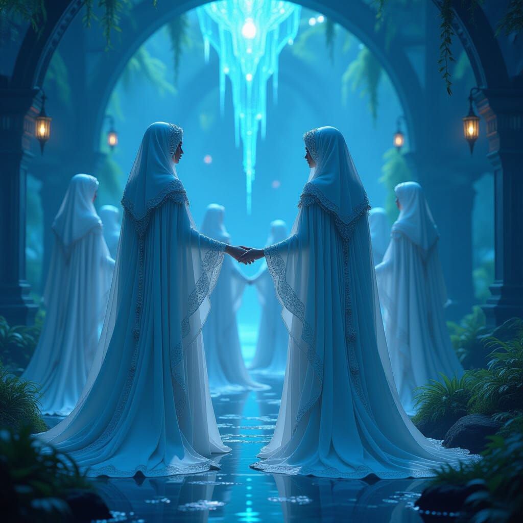 The meeting of minds! The beauty within our souls