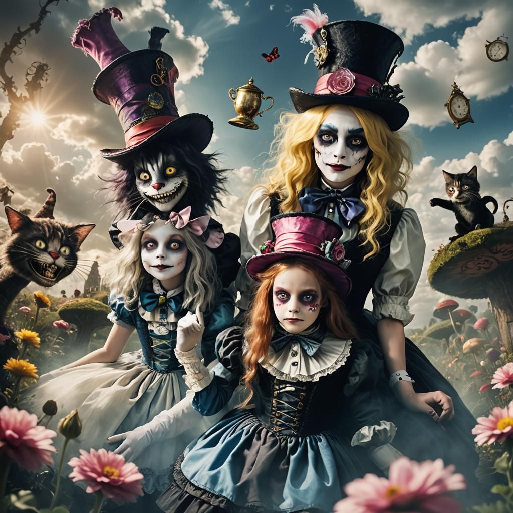 Gothic Alice in Wonderland: Divine Sunshine