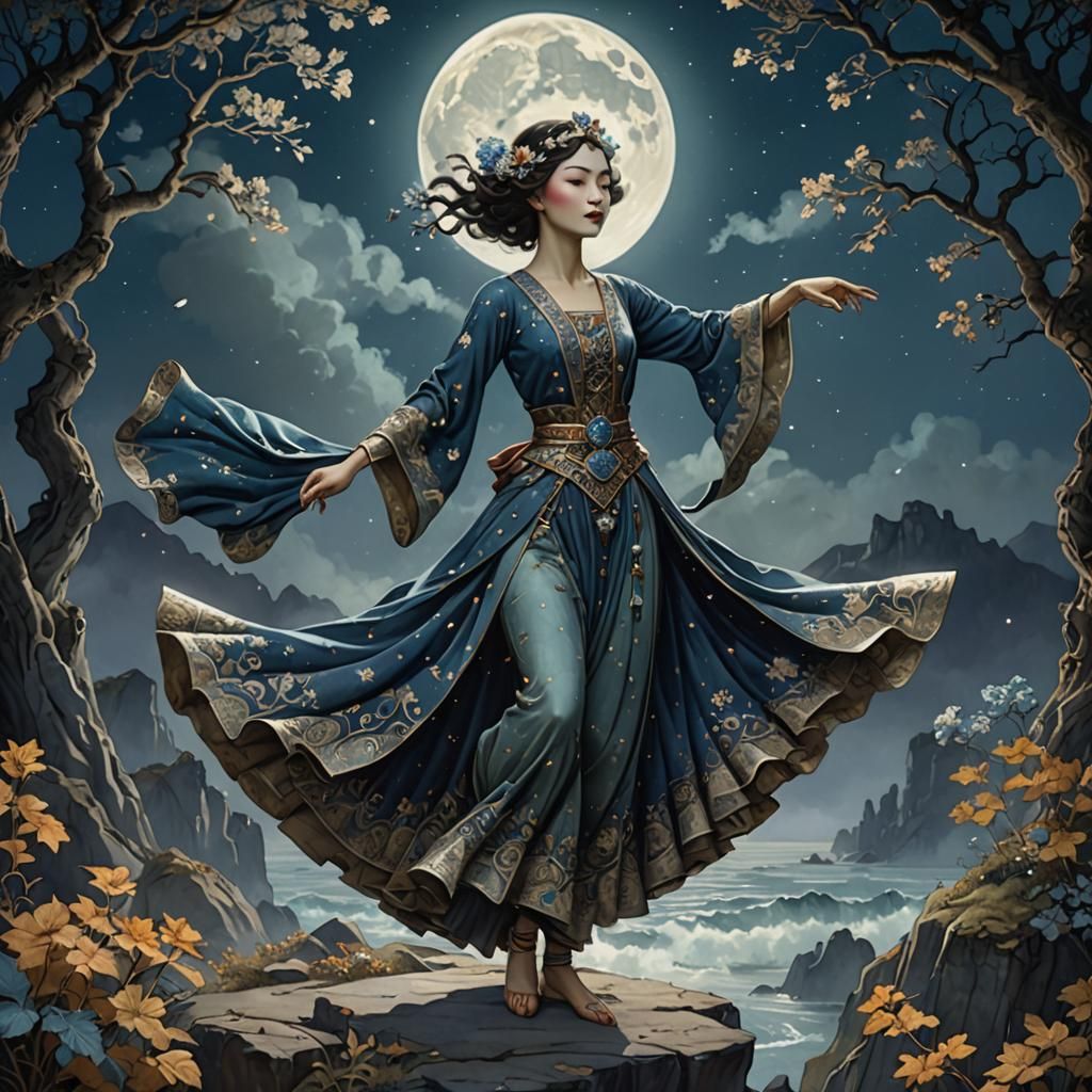 Dancing in the moonlight