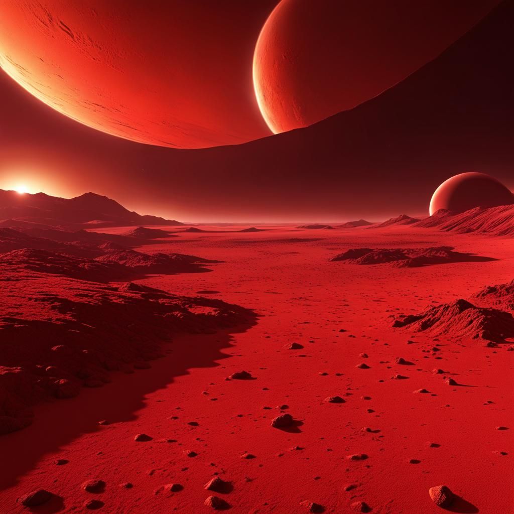 Explosions on Mars: Dramatic and Realistic Photography