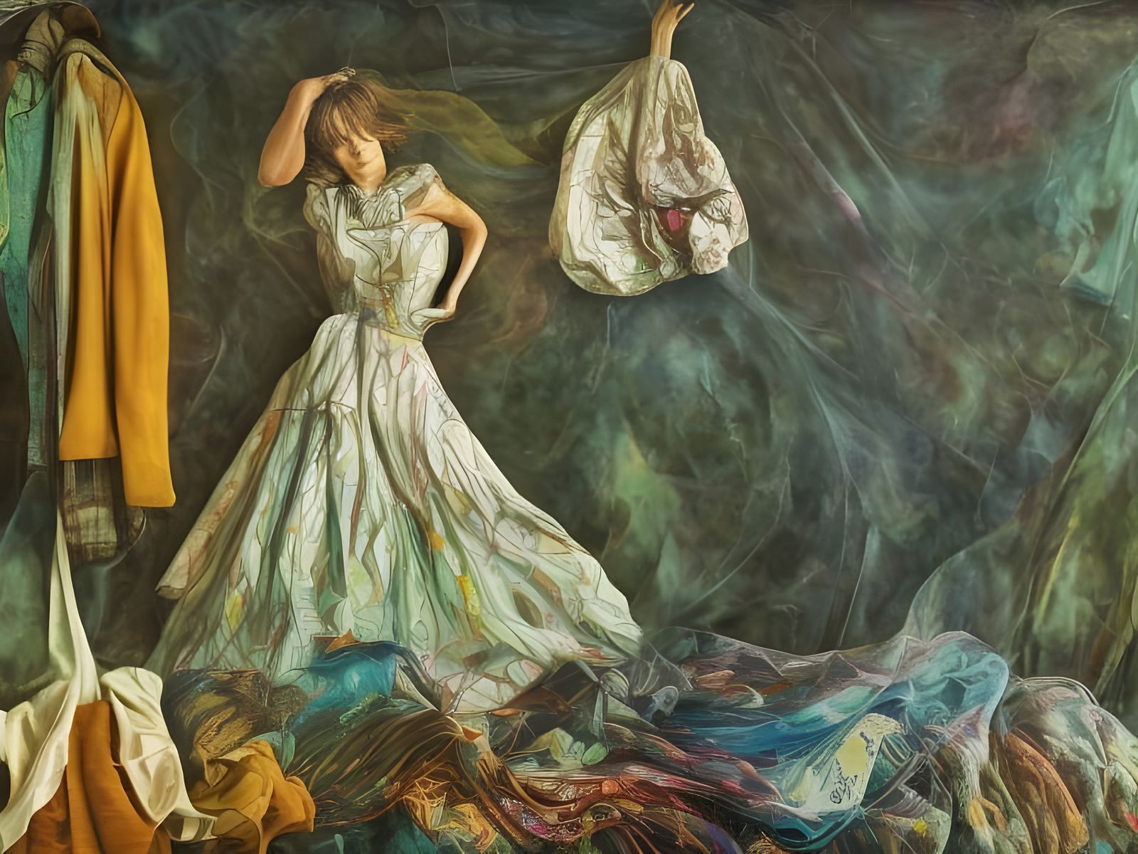 Technicolor Rags in Hyperreal Glazed Light