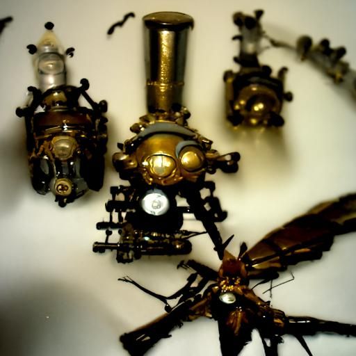 Steampunk Bug Collection