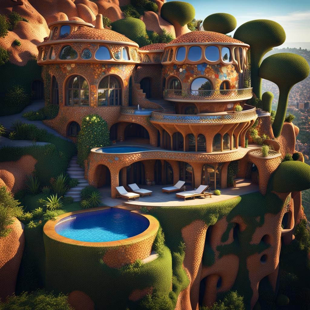 Gaudí / Hundertwasser house