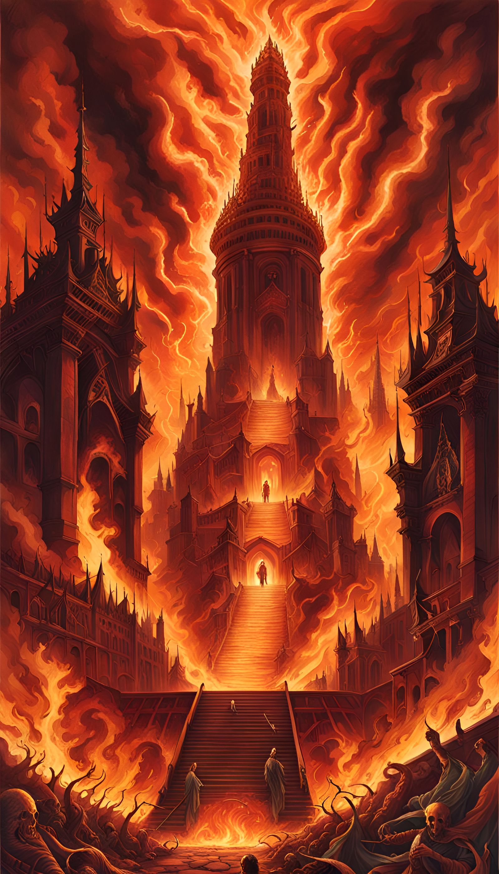 Infernal Fire-Consumed Hellscape