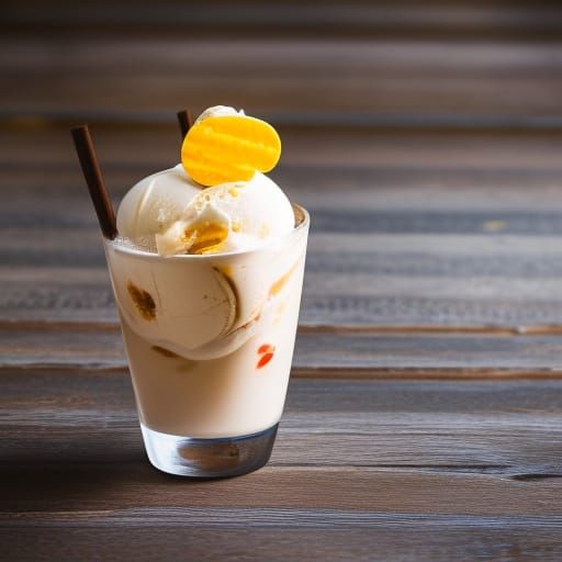 Ice Cream Float: Professional Photography with Bokeh