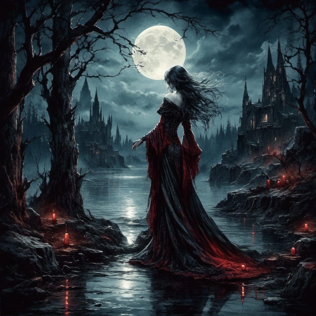 Vampire in the Moonlight