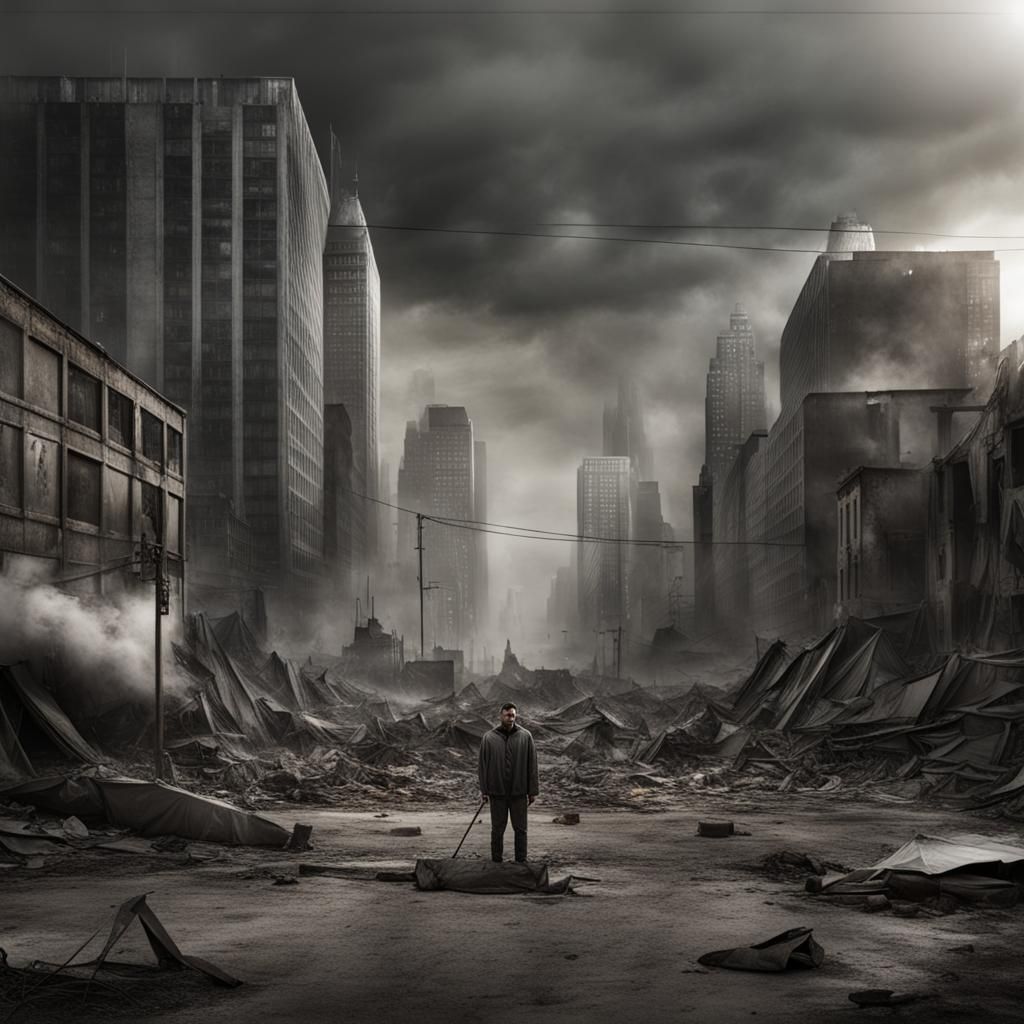 Dramatic Apocalyptic Landscape