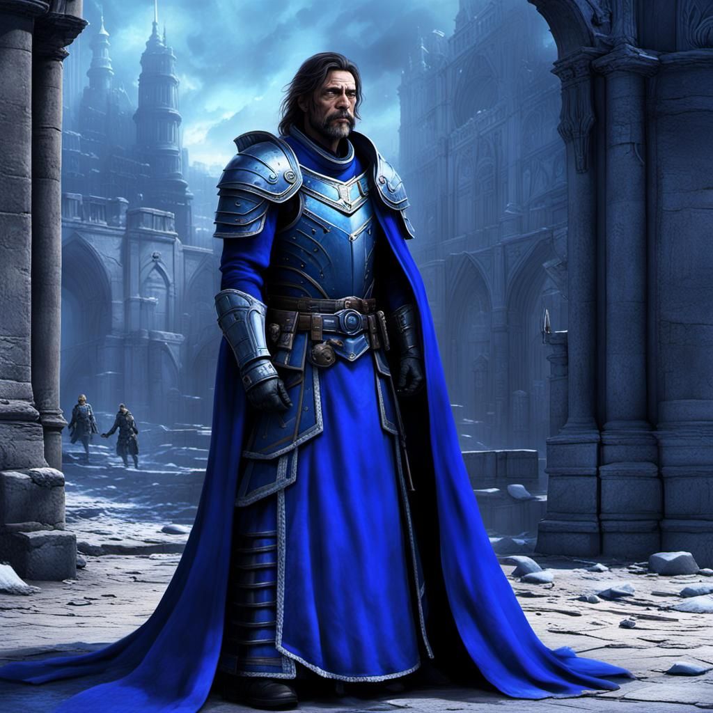 Melancholic Farewell in Detailed Matte Painting