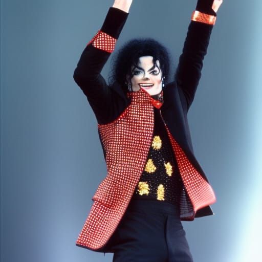 Michael Jackson Performing Live on Stage