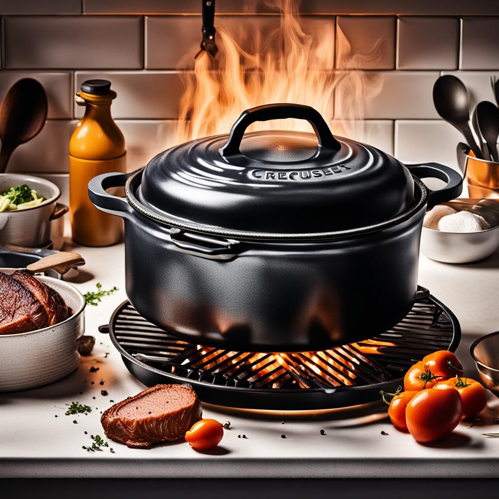 Roast Cooked in Le Creuset Dutch Oven