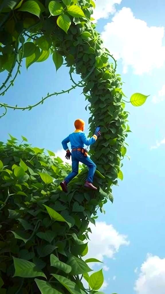 Sci-Fi Techno Jack and the Beanstalk