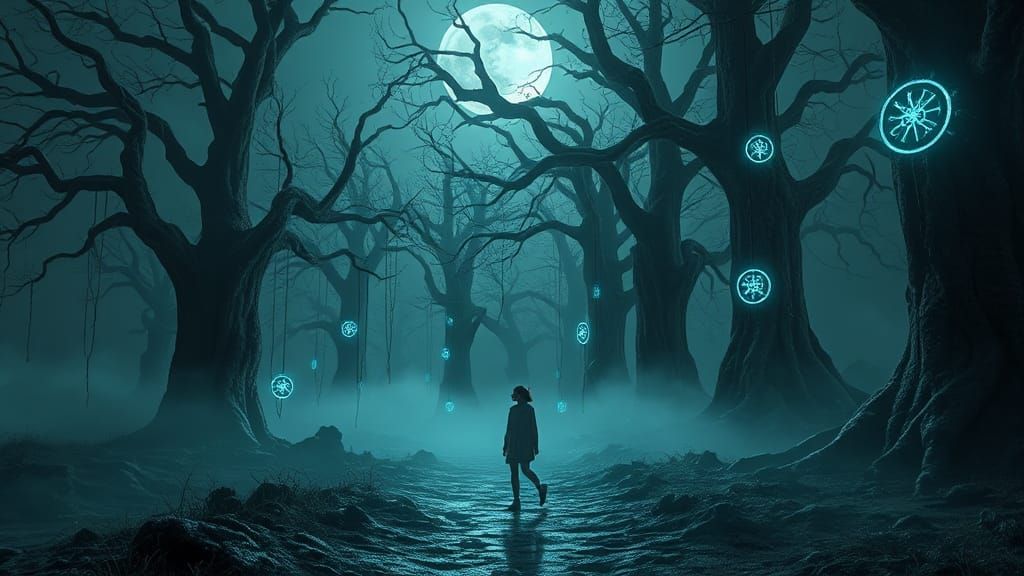 Ethereal Dreamscape: A Somnambulist's Journey in Mystical Re...