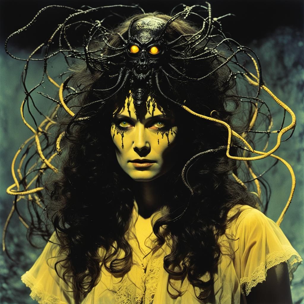 Angelique, Hellraiser Demon Cenobite in Sci-Fi Style