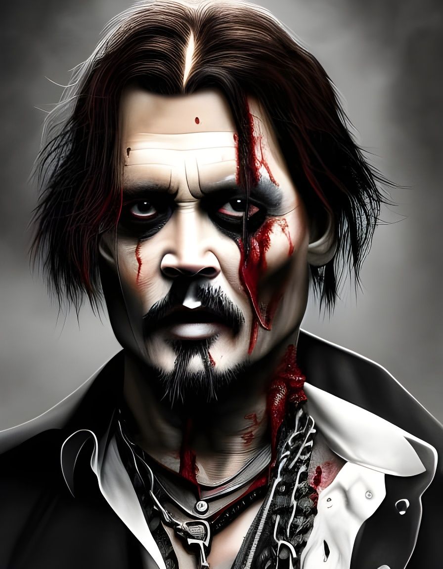 Zombie Johnny Depp