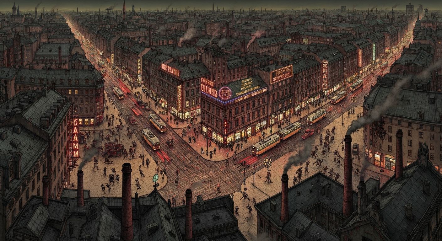 German Expressionist Dada Satire of 1920s Berlin