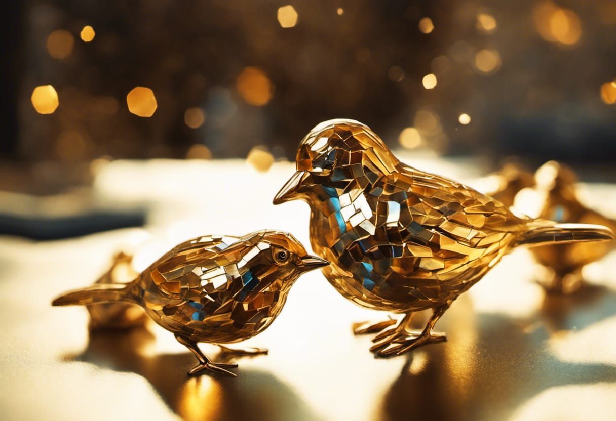 Golden birds