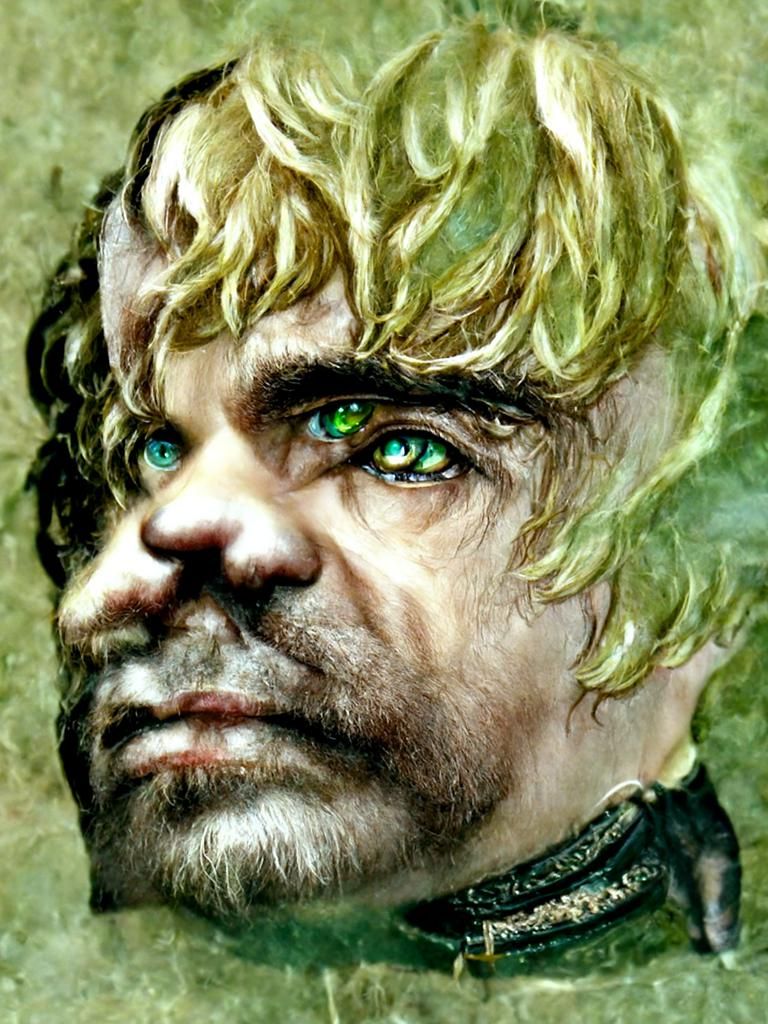 Portrait of Tyrion with Mismatched Eyes
