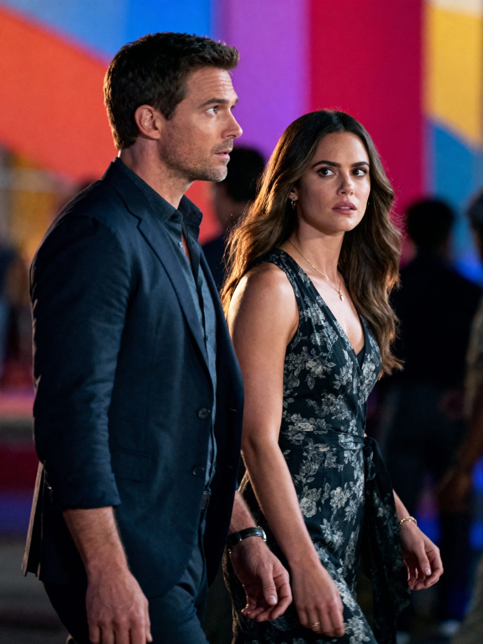 Man's Incriminating Glance at Passing Woman