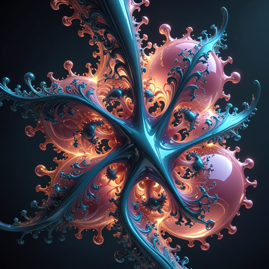 Mandelbulb Fractal Manifold with Anthropomorphic Features