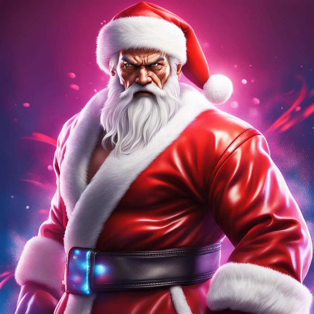 Santa Claus: TEKKEN Character Concept Art