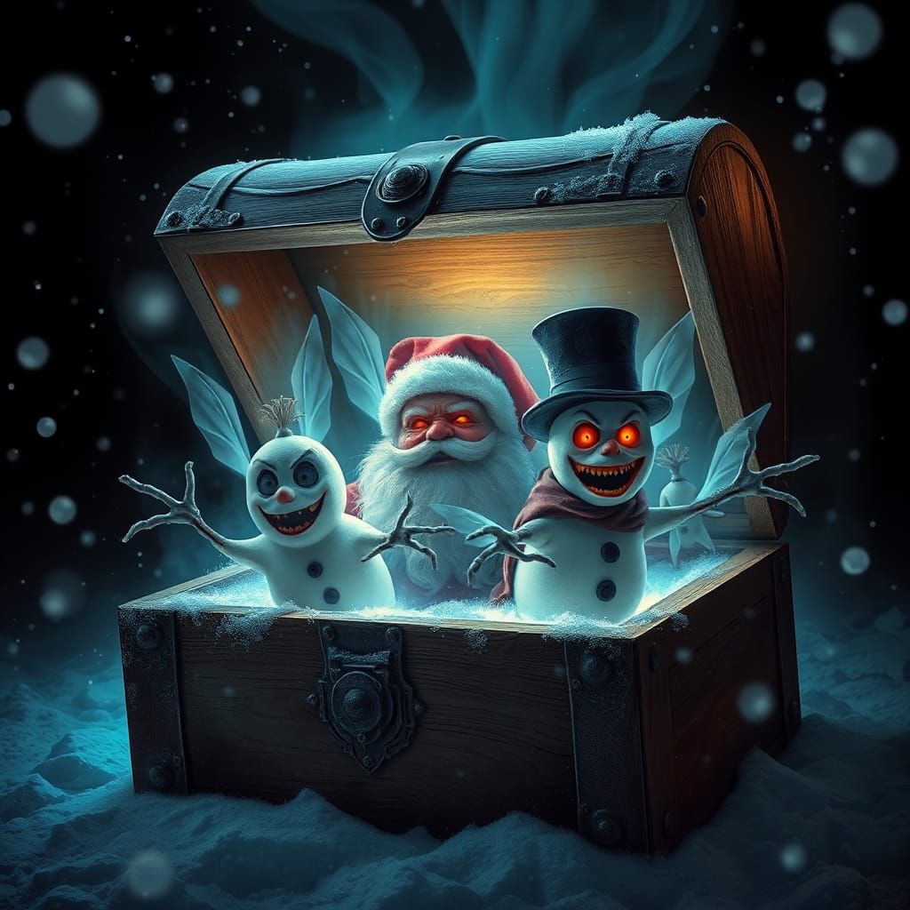 Eerie Magic Box Unleashes Winter Horror