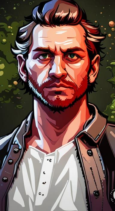 Detailed 8-Bit Pixel Art Adventurer