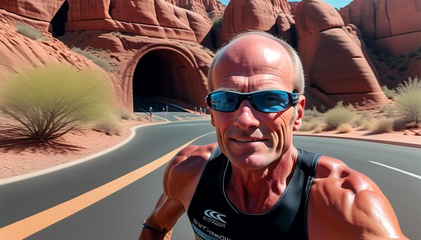 Wheelchair Triathlete Finishes Triathlon in Red Rocks