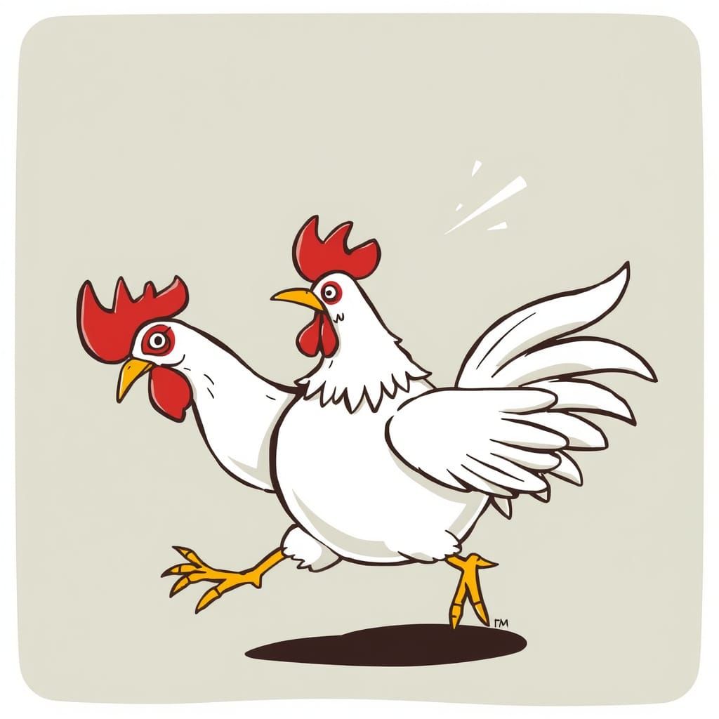 Action Chicken Image