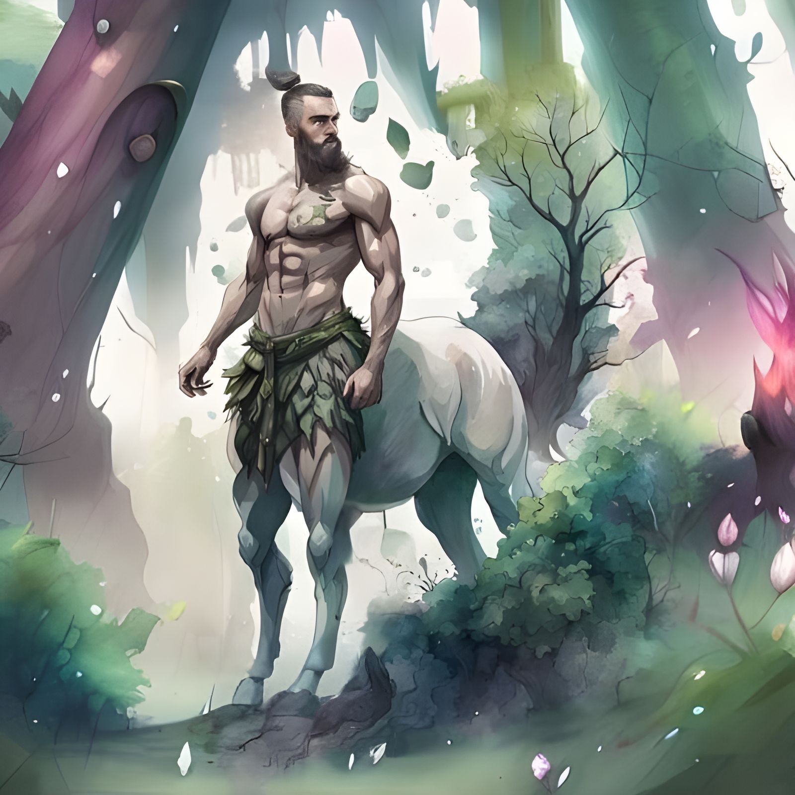 AI Generated Image of a Centaur