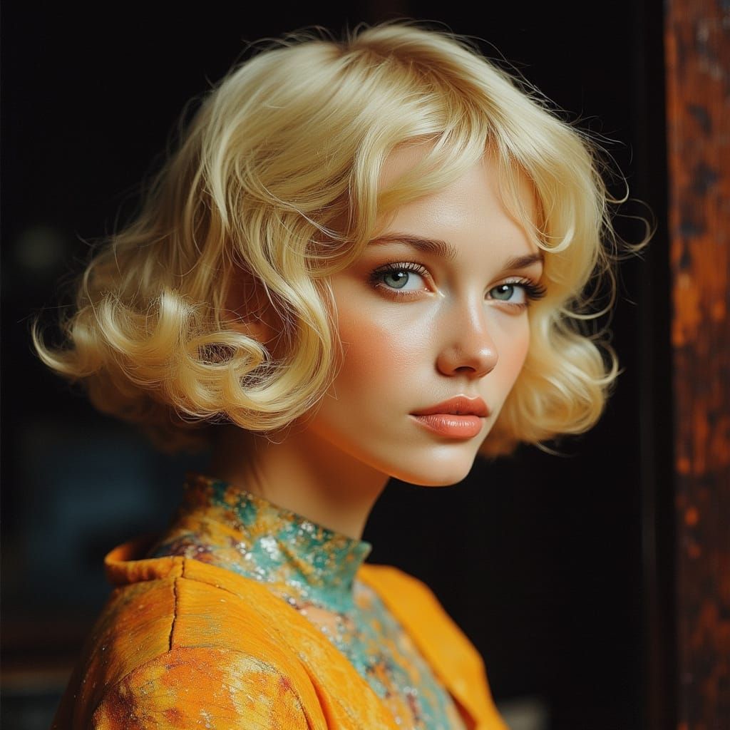 1970s Style Portrait of Brigitte Bardot as Apex Beauty