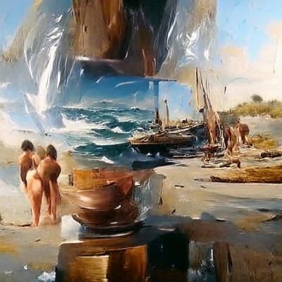 Oil Painting of a Video in Realist Style