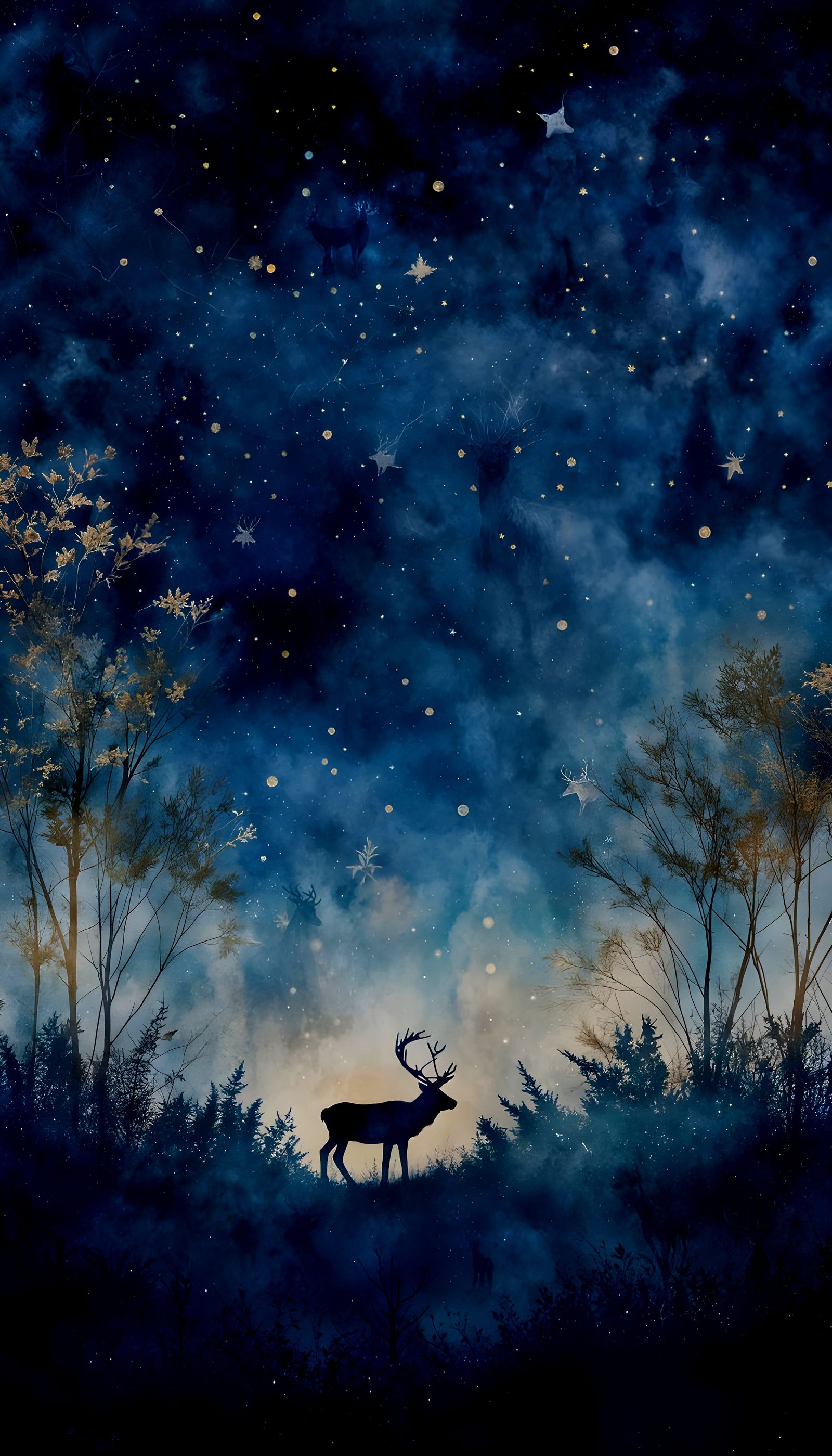 #3 Reindeer Silhouette