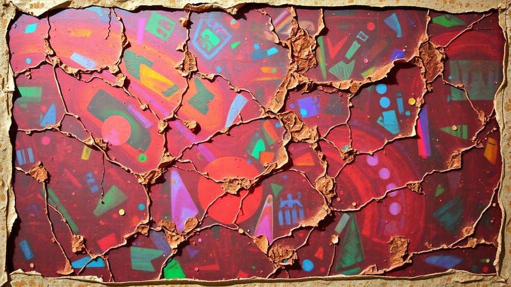 Mothers of Our Lineage Transformed into Vibrant Iridescent A...