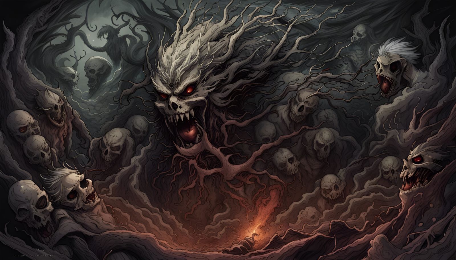 Sinister Reign of Terror: Anime Art Style