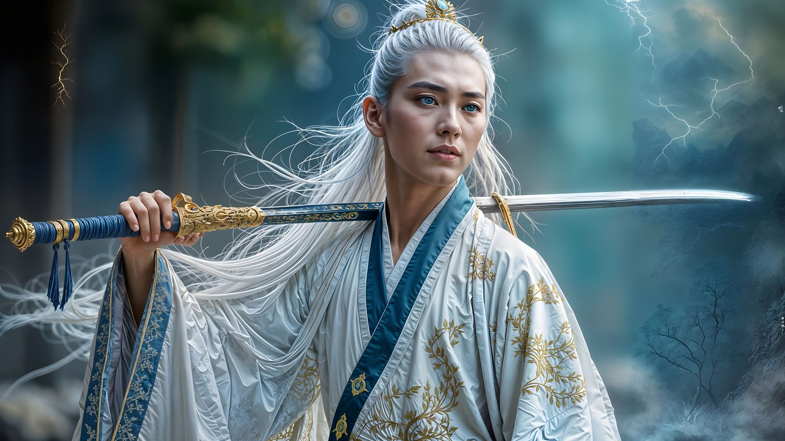 Han Lei, Mythical Royalty with Divine Zhanmadao