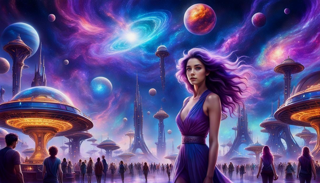 Intergalactic Theme Park of the Future