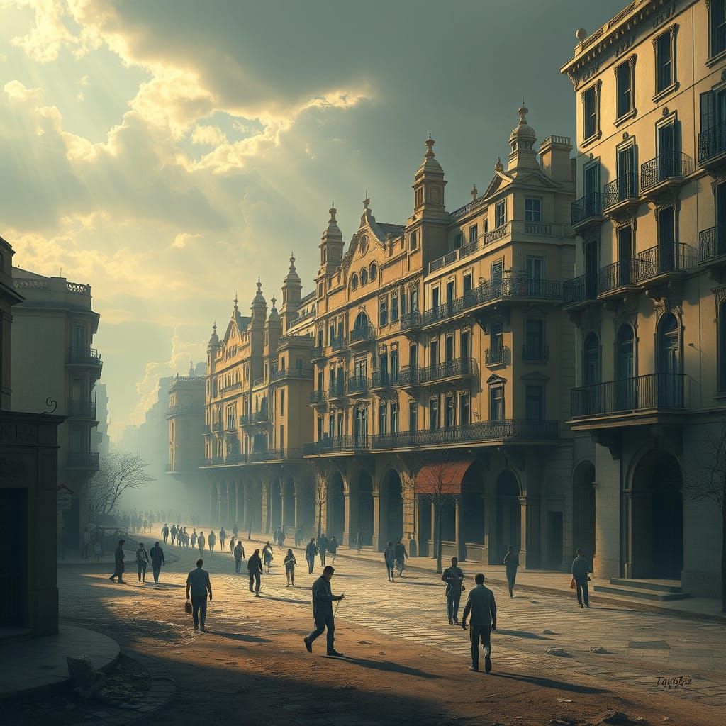 Decadent Cataluña: A Wealthy, Soulless Landscapes of Empty O...