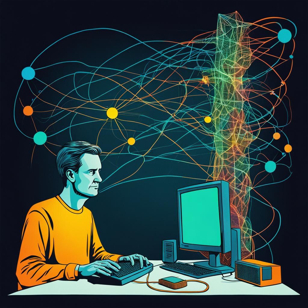 Man and Modem Networked: A Creative Connection