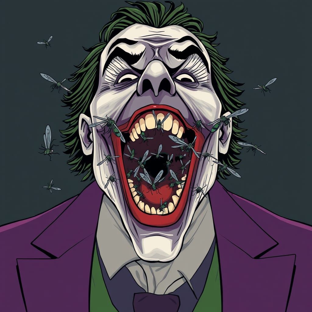 Joker Swarm: Dystopian Mosquito Nightmare