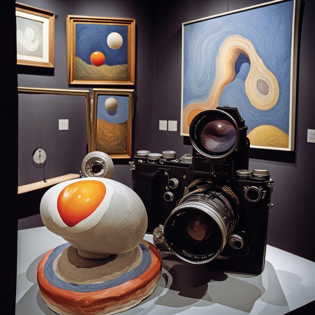 Paintings Party: A Hyperrealistic 20th Century Celebration