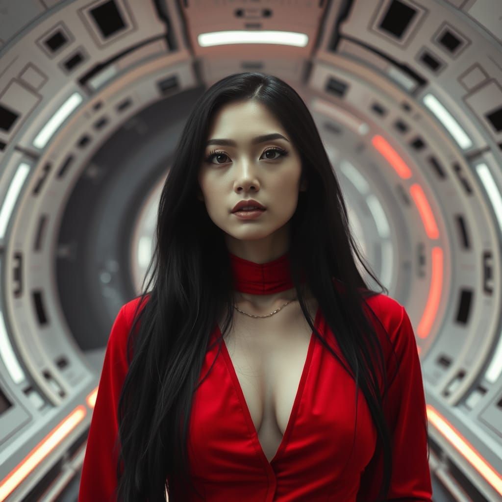 Alien Beauty in Space: Wong Kar-Wai Cinematic Shot