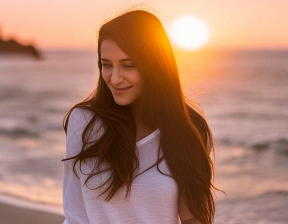 Friends Enjoying a Sunny Beach Day: Photography