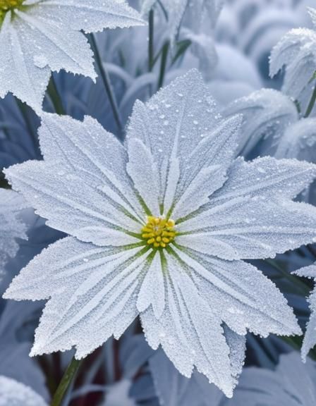 AI Interpretation of Frosted Concept