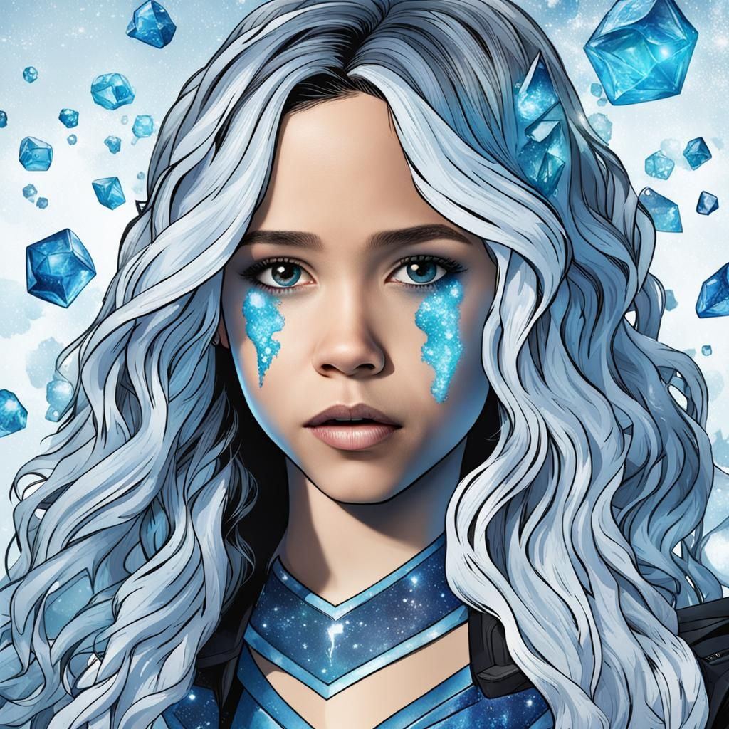Jenna Ortega as DC's Killer Frost Fan Art