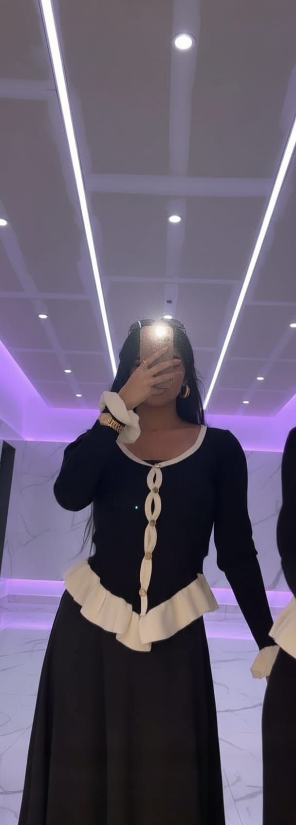 Gypsum False Ceiling with LED UV Lighting